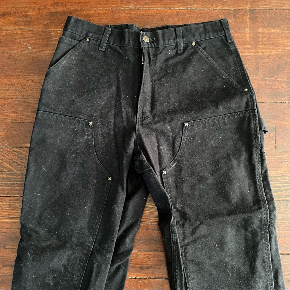 SOLD Carhartt Washed-Duck Double-Front Work Pants